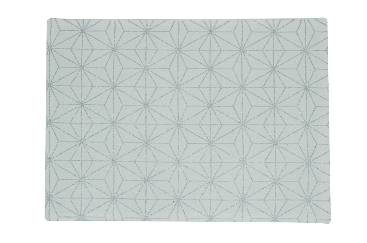 Silver Star Fuse Mat (13*18 Inches) Set of 4 Pc